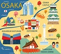 osaka attractions map - Living + Nomads – Travel tips, Guides, News ...