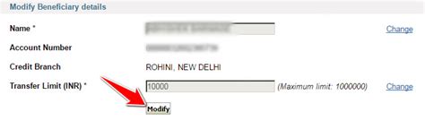 If you happen to need to increase your maybank2u transaction limit be it for a 3rd party transfer or even for instant interbank transfer, here is how to scroll down a little bit and you'll find transaction limit maintenance, click it to proceed. How to Change Beneficiary Transfer Limit in SBI Online