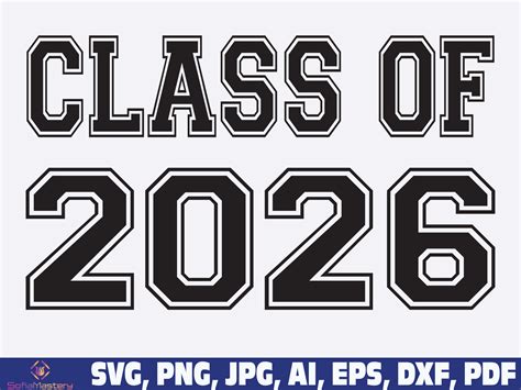 Class Of 2026 Svg Class Of 2026 Seniors 2026 Svg Png Etsy Australia
