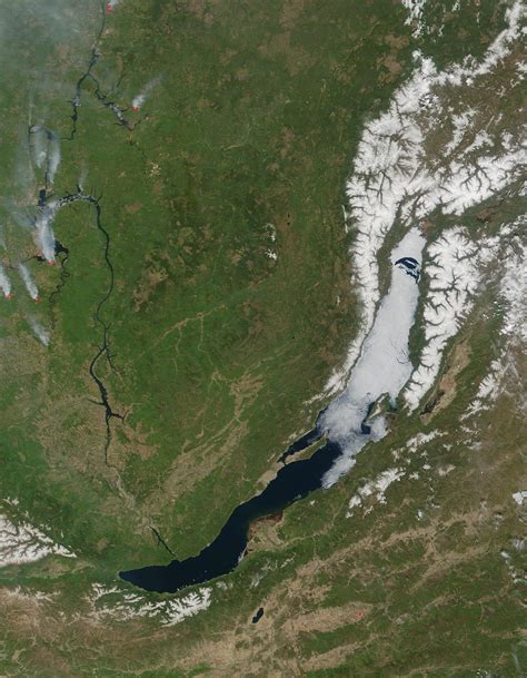 Nasa Visible Earth Lake Baikal Russia