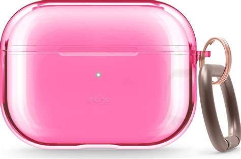 The frequency of cleaning depends on the frequency of usage. Elago Clear TPU Hang Case Neon Hot Pink (Apple AirPods Pro ...