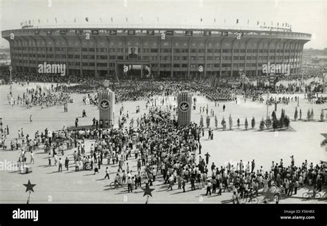 First National Games At The Workers Stadium Beijing China Stock