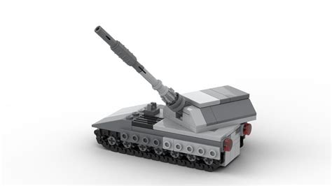 Lego Moc Pzh 2000 Self Propelled Howitzer 190 Scale By Darthdesigner