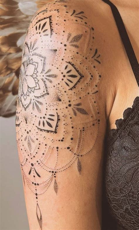 Mandala Tattoo Sleeve Women Mandala Hip Tattoo Lace Sleeve Tattoos