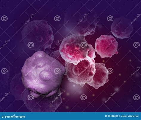 Cancer Cells In Human Body