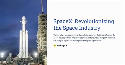 Spacex Revolutionizing The Space Industry