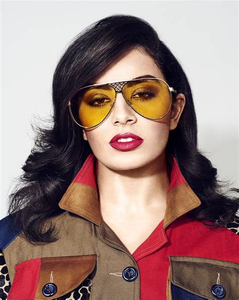 charli xcx wearing yellow maverick eyewear charli xcx eyewear fashion sunglasses