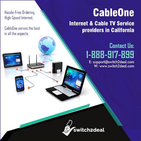 Get The Fastest Speed Cableone Internet And Cable Tv Services At