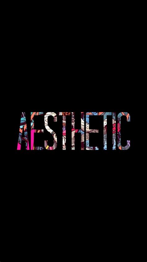Aesthetics Words Aesthetic Poster