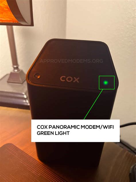 Cox Panoramic Modem Lights Explained With Pictures