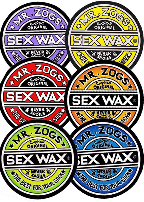 Sex Wax Stickers Accessories Triocean Surf