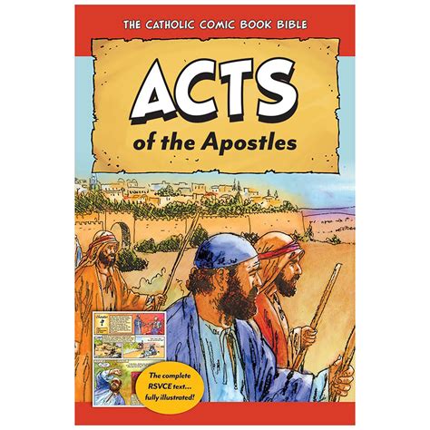 Catholic Comic Book Bible Acts Of The Apostles Ewtn Religious Catalogue
