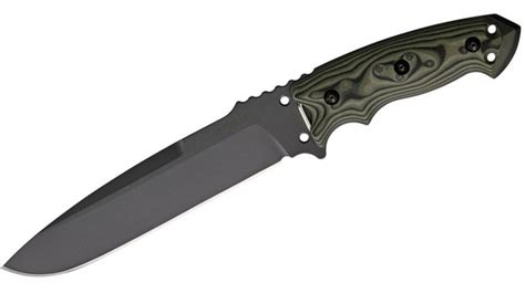 Hogue Ex F01 Combat Knife Fixed 7 Carbon Steel Blade G10 Green G