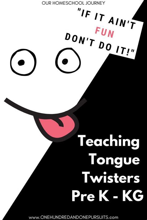Tongue Twisters Language Skills Preschool And Beyond There Are