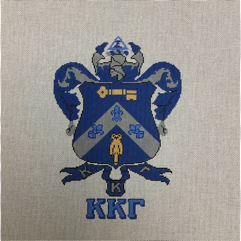 Kappa Kappa Gamma Crest Canvas In 2021 Kappa Kappa Gamma Crest Kappa