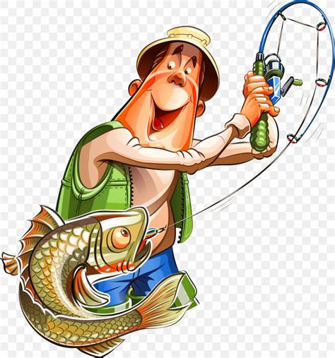Fishing Cartoon Fisherman Clip Art PNG 1008x1080px Fishing Art