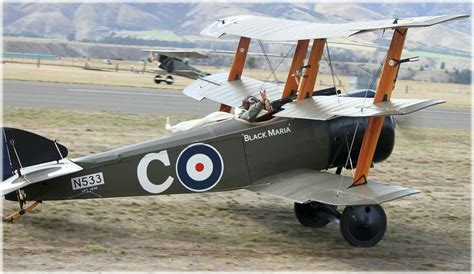 Sopwith Triplane In The Colours Of Canadian Ace Raymond Collishaws
