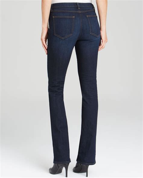 Lyst Spanx Spanx® Denim Slim Bootcut Jeans In Rich Indigo In Blue