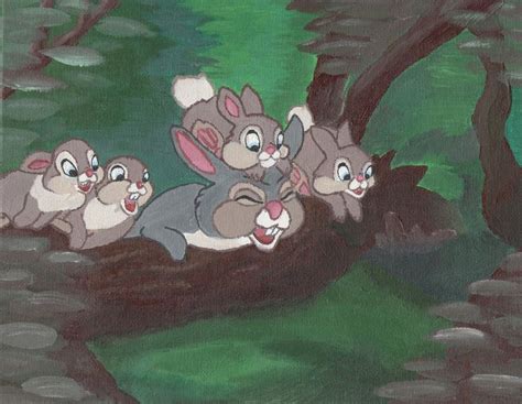 Thumper And Sisters ~ Bambi 1942 Bambi Art Disney Love Disney Favorites