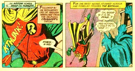 off my mind is there a longing for the death of robin comic vine