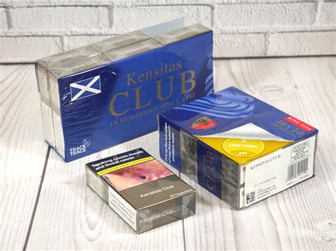 Kensitas Club Kingsize Cigarettes 10 Pack Of 20 Cigarettes 200
