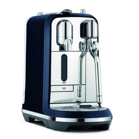 This machine supports ground coffee and ese pod formats and it can make espressos and cappuccinos, the former of which it can manage to do two at a time. Nespresso Creatista Plus SNE800 Capsule Coffee Machine by ...