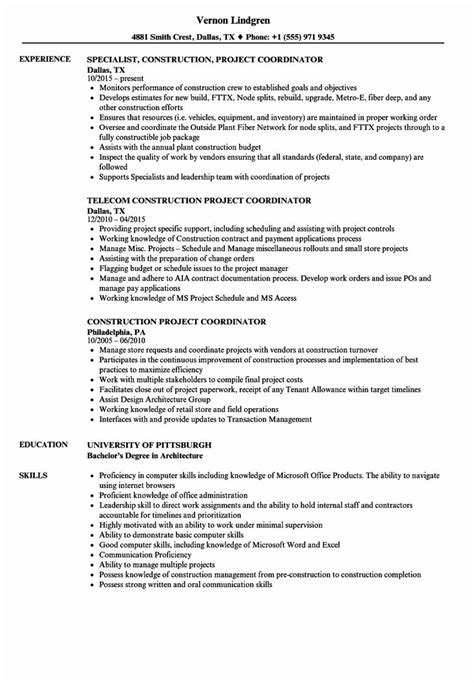 26 Project Coordinator Resume Summary Examples That You Should Know