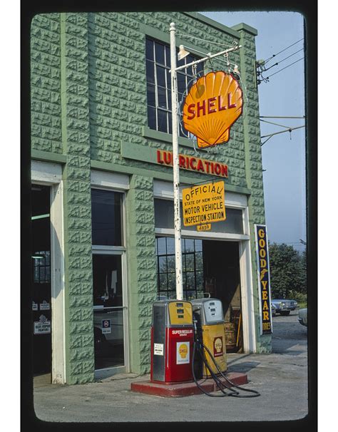 Art Of The Gas Station Shell Service Stations Over The Years
