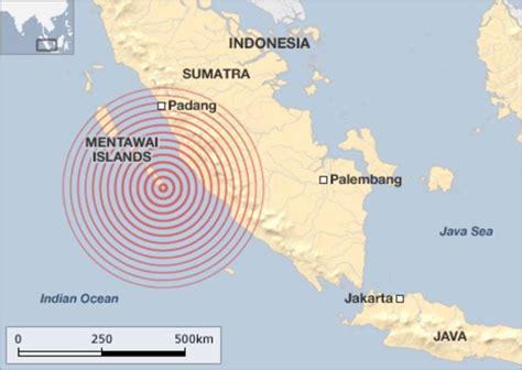 indonesia tsunami deaths increase after sumatra quake bbc news