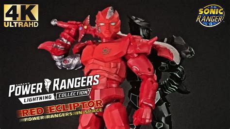 Hasbro Power Rangers Lightning Collection In Space Red Ecliptor Action