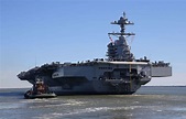 U.S. Navy Has Taken Delivery of the Super Aircraft Carrier Gerald R ...