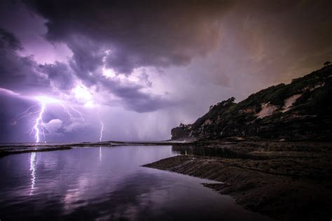 Lightning Storm from the Clouds in Dee Why, New South Wales, Australia image - Free stock photo ...