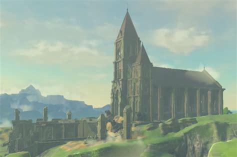 The Temple Of Time Legend Of Zelda Breath Of The Wild Legend Of