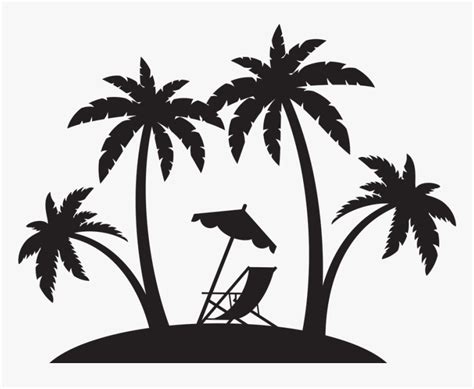 Palm Tree Beach Silhouette Transparent Background Summer Palm Trees My Xxx Hot Girl