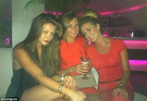 Brooke Vincent And Her Friends Moon The Camera As They Bare Their