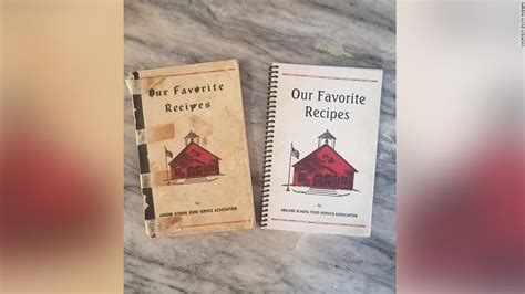 A Man Found His Mothers Vintage School Cafeteria Cookbook Hes Now