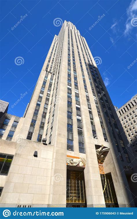 Rockefeller Center Is A Complex Of 19 Commercial Buildings Editorial