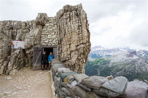 Lagazuoi To Passo Falzarego Hiking The Frontline Trail Dolomites