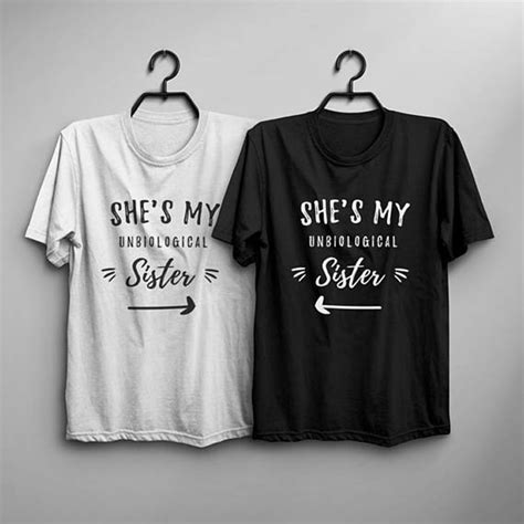Looking for some trendy shirts for women? Best Friend Gift Funny Matching T Shirt Graphic Tee for ...