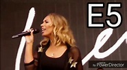 Power-Leona Lewis 'I am' Era live vocal range ( Belts A4-G5) 2015-2016 ...