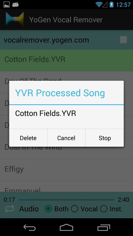 That is why magic vocal remover has been created, that is to say, to. YoGen Vocal Remover APK Download - Free Music & Audio APP ...