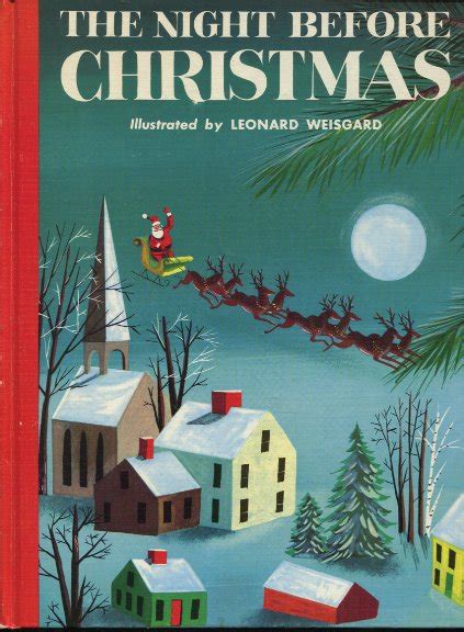 So up to the housetop the coursers they flew with the sleigh full of toys, and st. The Art of Children's Picture Books: Twas The Night Before ...