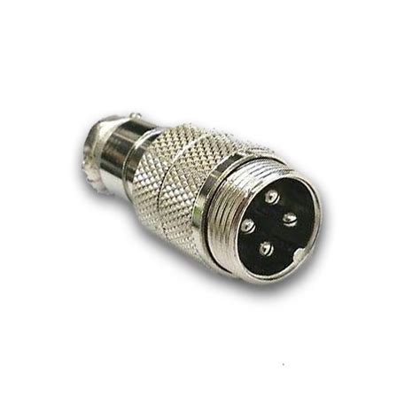 Cb 4 Pin Male Inline Microphone Mobile Connector Alpha Distributor