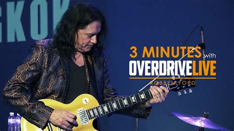 3 Minutes With Overdrivelive Robben Ford Dumble Amp Youtube