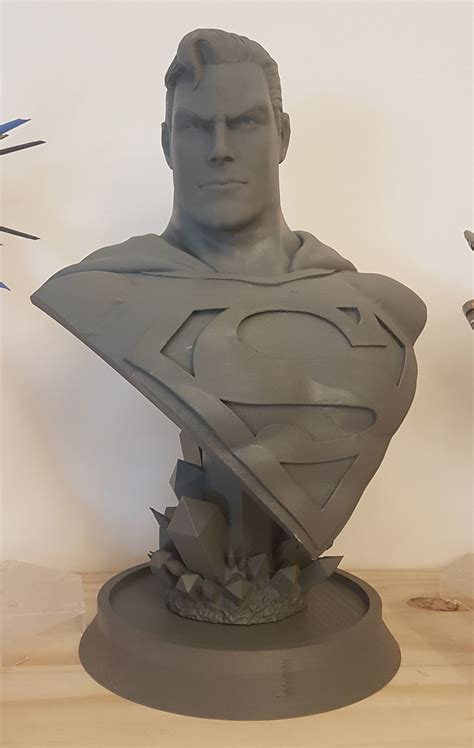 Superman Bust Alex Ross 3d Model 3d Printable Cgtrader