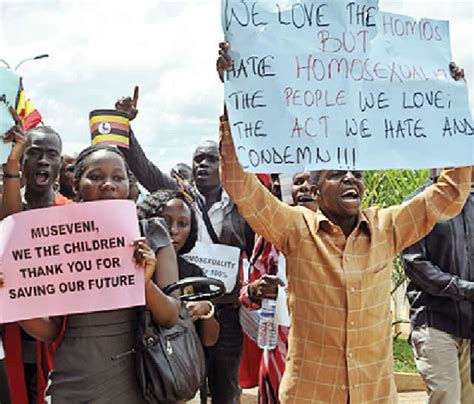 Museveni Leads Anti Gay Rally The Chronicle