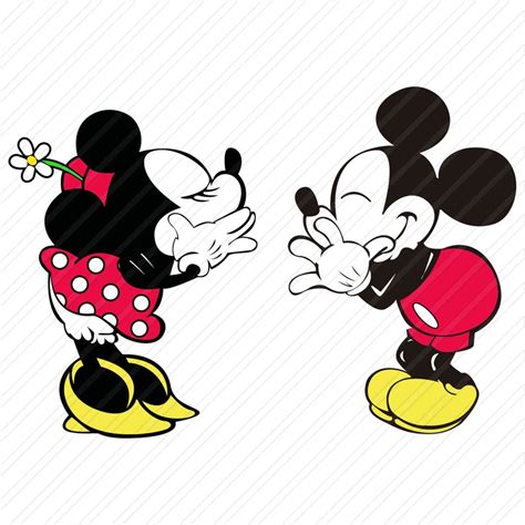 Classic Mickey Minnie Mouse Cartoon Character Disney Cartoon Instant Download Vector Art Cricut
