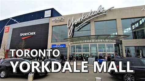 4k 🇨🇦 Toronto Walk Yorkdale Shopping Centre Mall Luxury Mall In