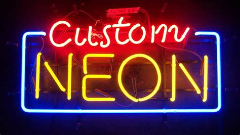 Custom Neon Sign Any Size Any Shape