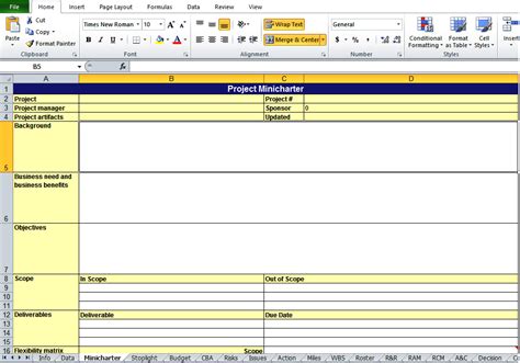 project work plan template  xls excel tmp